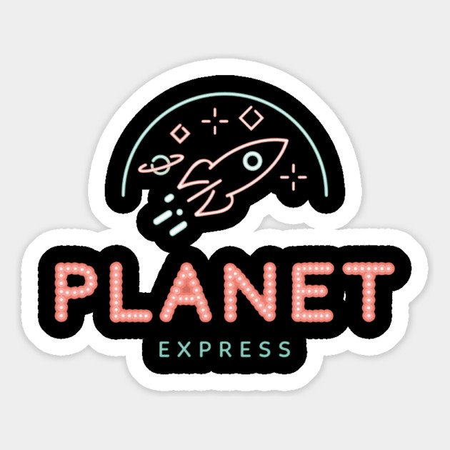 Planet Express Logo Magnet by Kelo