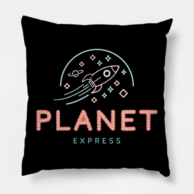 Planet Express Logo Pillow by Kelo