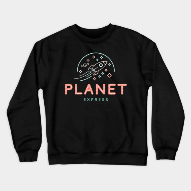 Planet Express Logo Crewneck Sweatshirt by Kelo