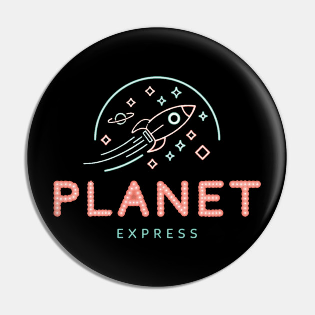 Planet Express Logo Pin by Kelo