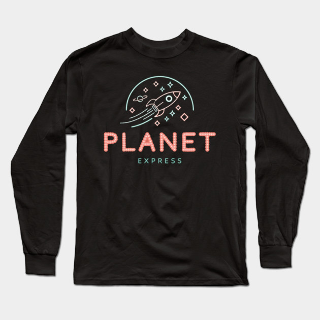 Planet Express Logo Long Sleeve T-Shirt by Kelo