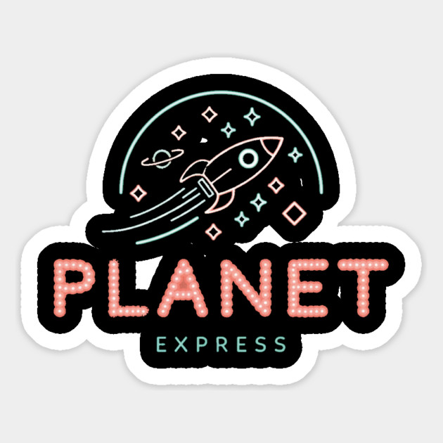 Planet Express Logo Magnet by Kelo