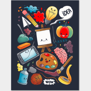 Creativity Posters and Art