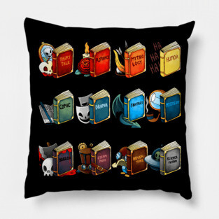 Books Pillow