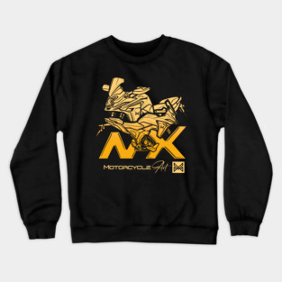 honda nx adventure motorcycle Crewneck Sweatshirt