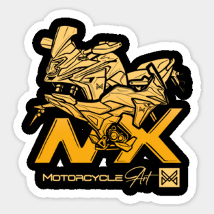 honda nx adventure motorcycle Sticker