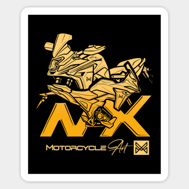 honda nx adventure motorcycle Magnet by monsalveautos