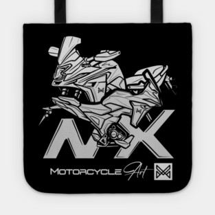 honda nx motorcycle Tote