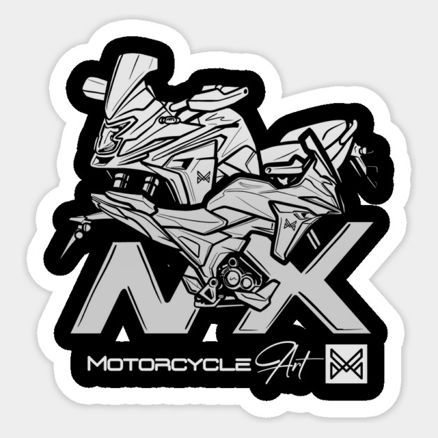 honda nx motorcycle Sticker by monsalveautos