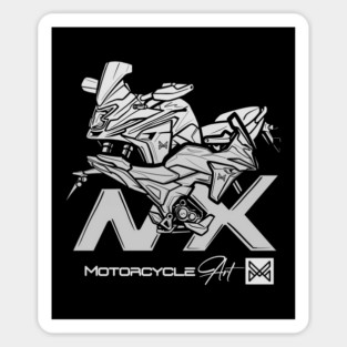 honda nx motorcycle Magnet