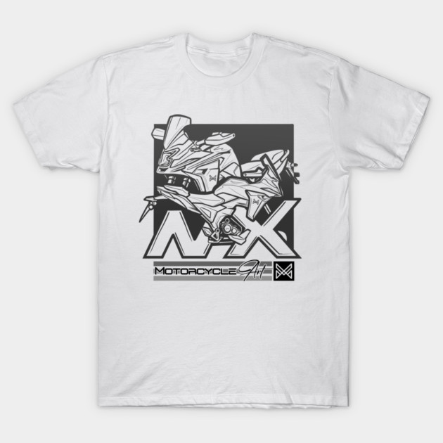 honda nx touring motorcycle T-Shirt by monsalveautos
