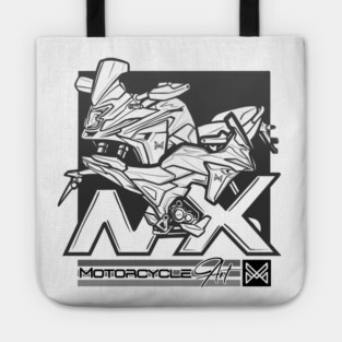 honda nx touring motorcycle Tote