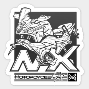 honda nx touring motorcycle Sticker