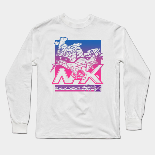honda nx 190 Long Sleeve T-Shirt by monsalveautos