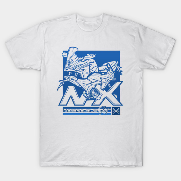 honda nx 500 motorcycle adventure T-Shirt by monsalveautos