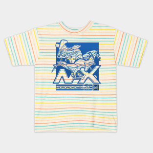 honda nx 500 motorcycle adventure Kids T-Shirt