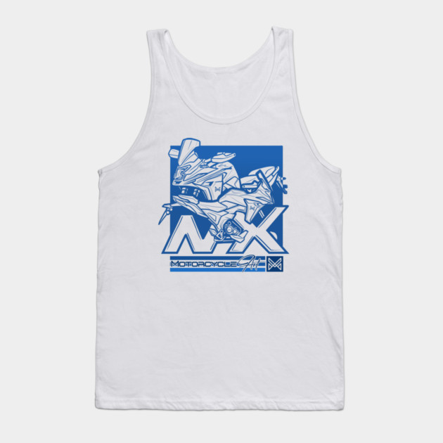 honda nx 500 motorcycle adventure Tank Top by monsalveautos