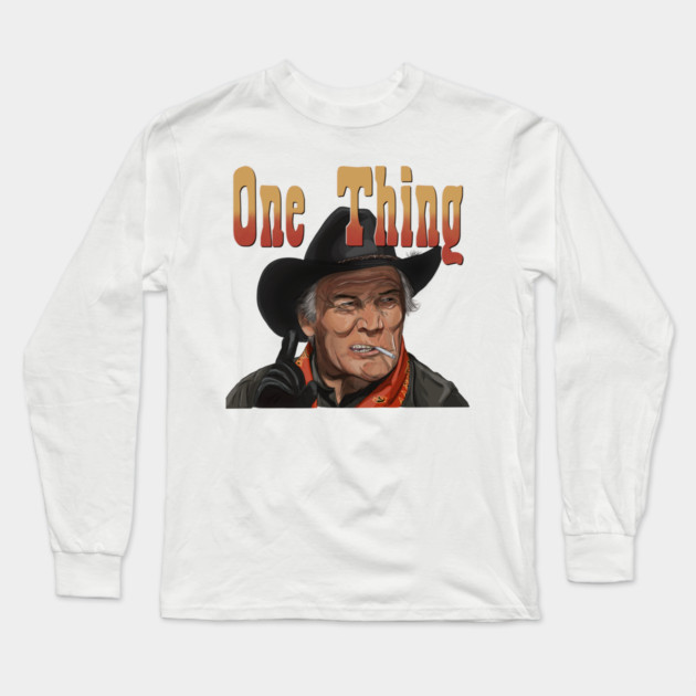 City Slickers: Curly's One Thing Long Sleeve T-Shirt by 51Deesigns