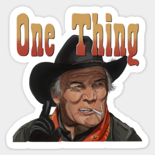 City Slickers: Curly's One Thing Sticker