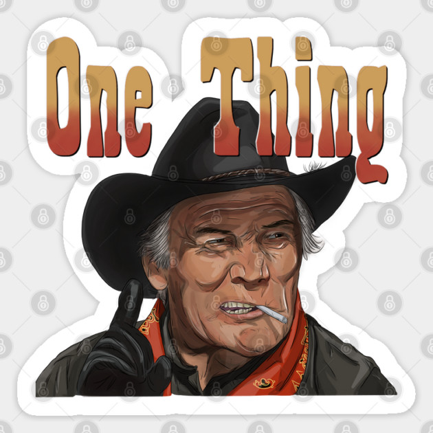 City Slickers: Curly's One Thing Sticker by 51Deesigns