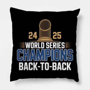 Los Angeles Dodgers World Series 2025 B2B Champion Pillow