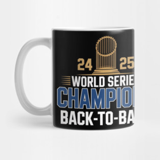Los Angeles Dodgers World Series 2025 B2B Champion Mug