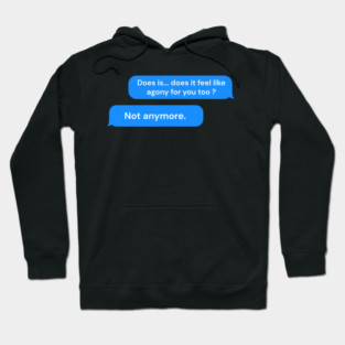 heated rivalry speech bubble Hoodie