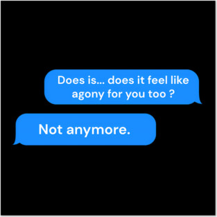 heated rivalry speech bubble Posters and Art