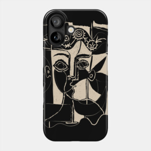 Picasso Woman's head #8 Phone Case