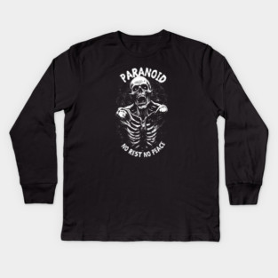 PARANOID Kids Long Sleeve T-Shirt