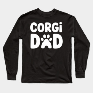 Corgi-Dad Long Sleeve T-Shirt