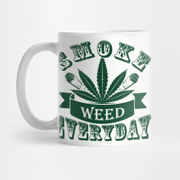 Smoke Weed Everyday Laid Back Vibes by Anticorporati