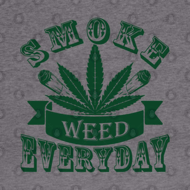 Smoke Weed Everyday Laid Back Vibes by Anticorporati