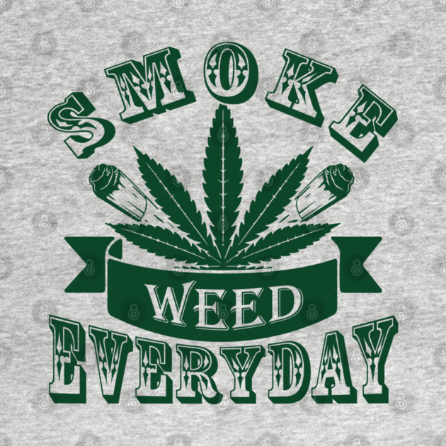 Smoke Weed Everyday Laid Back Vibes by Anticorporati