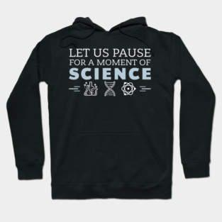 Moment of Science Nerdy Pun Hoodie