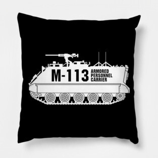 Military Vehicle APC M113 Pillow