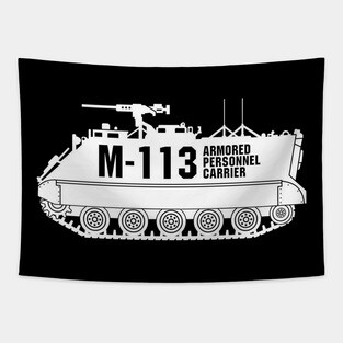 Military Vehicle APC M113 Tapestry