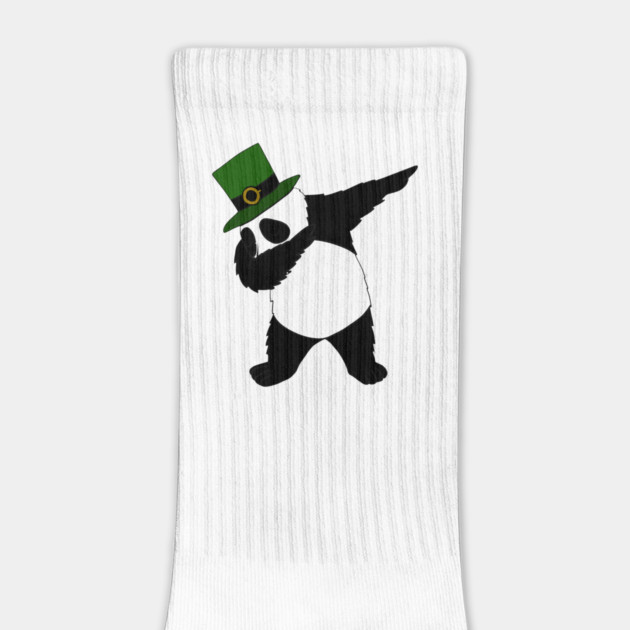 st patricks day Panda Dab Dabbing Funny Animal by logiamerch