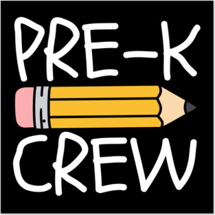 Pre-K Crew Posters and Art