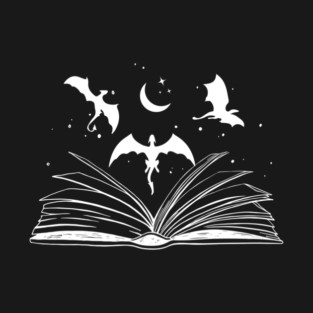 Violent Little Thing Onyx Storm Fourth Wing Dragon Rider T-Shirt