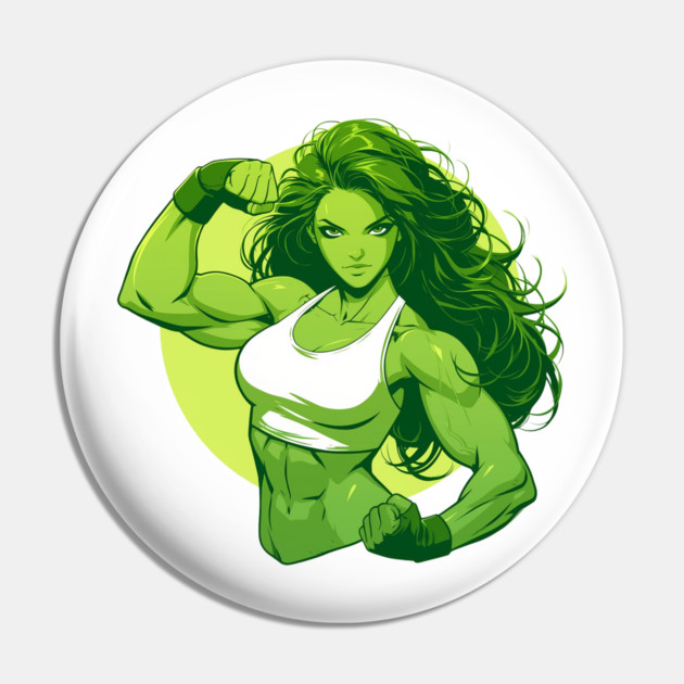 she hulk Pin by i want money