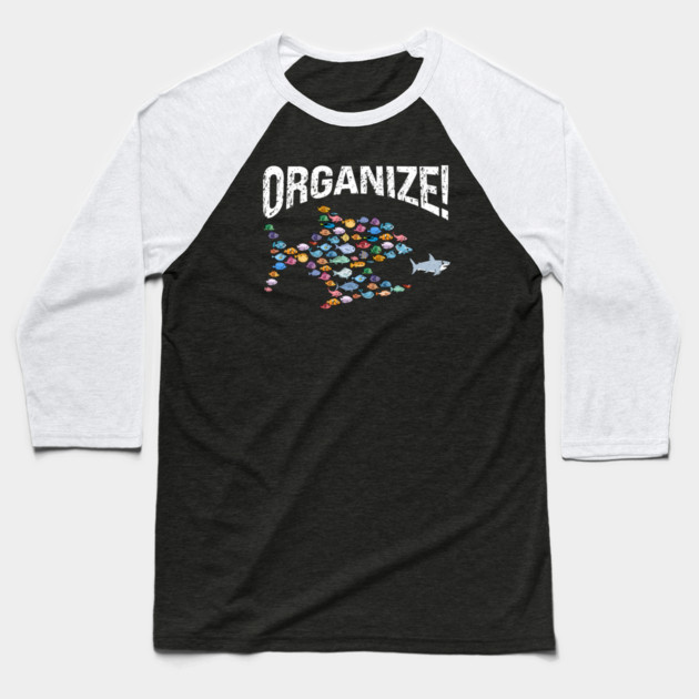 Organize! Baseball T-Shirt by Charles's Store 8