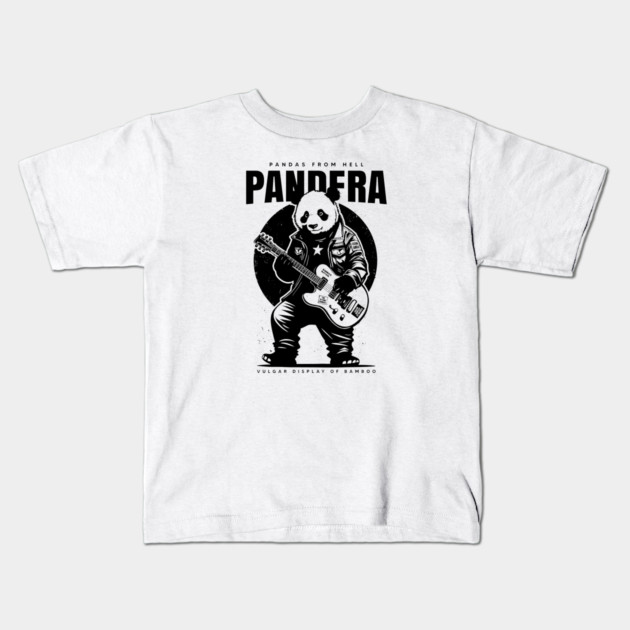 PANDERA Kids T-Shirt by artslaves