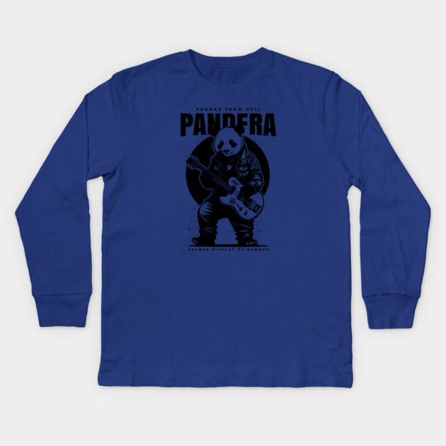 PANDERA Kids Long Sleeve T-Shirt by artslaves