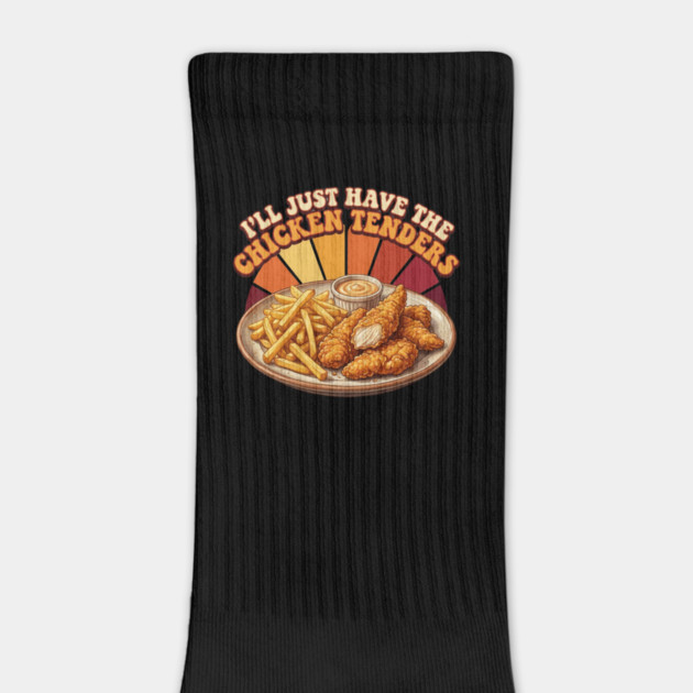 I'll Just Have The Chicken Tenders Food Lover Gift by ArtistTee ⭐⭐⭐⭐⭐