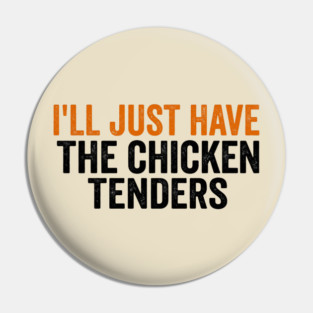 Chicken Tenders Foodie Gift Pin