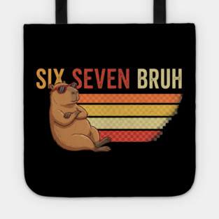 Six Seven Bruh Capybara Owner Gift Tote