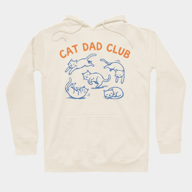 CAT DAD CLUB For Men Hoodie by ArtistTee ⭐⭐⭐⭐⭐
