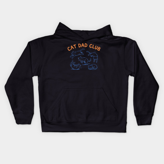 CAT DAD CLUB For Men Kids Hoodie by ArtistTee ⭐⭐⭐⭐⭐