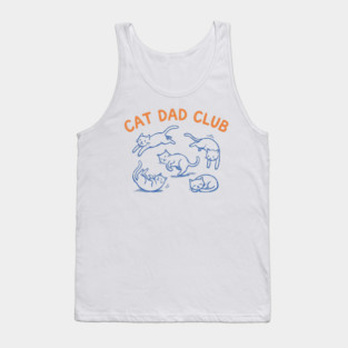 CAT DAD CLUB For Men Tank Top